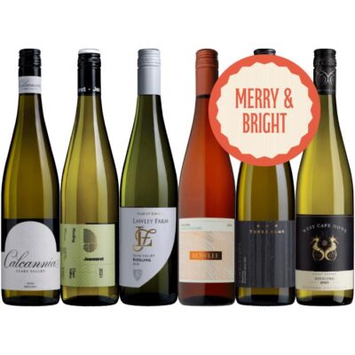 Festive Riesling 6-Pack, Australia multi-regional Riesling Wine Pack, Wine Selectors
