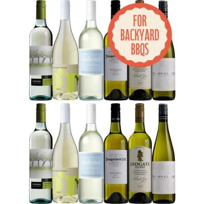 Festive Pinot G Dozen, Australia multi-regional Pinot Gris/Pinot Grigio Wine Case, Wine Selectors