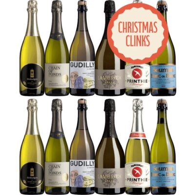 Festive Sparkling White Dozen, Australia multi-regional Sparkling White Wine Case, Wine Selectors