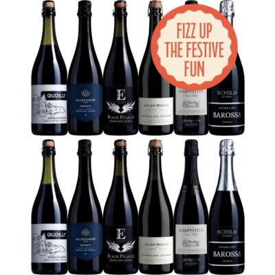 Festive Sparkling Red Dozen, Australia multi-regional Sparkling Red Wine Case, Wine Selectors