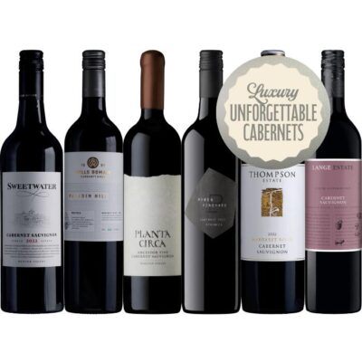 Festive Luxury Cabernet 6-Pack, Australia multi-regional Cabernet Sauvignon Wine Pack, Wine Selectors