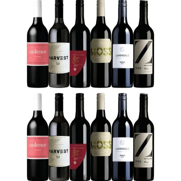 Value Plus Shiraz Dozen, Australia multi-regional Shiraz Wine Case, Wine Selectors