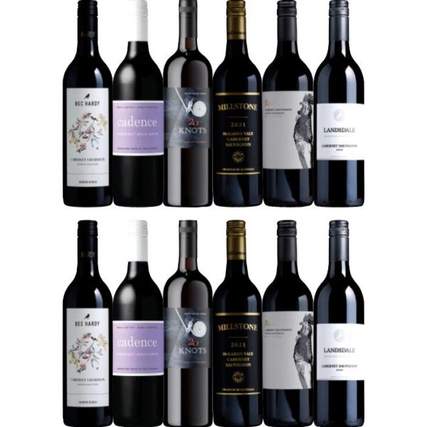Value Plus Cabernet Dozen, Australia multi-regional Cabernet Sauvignon Wine Case, Wine Selectors