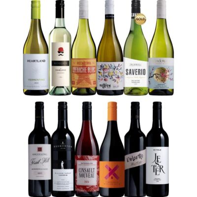 Adventurous Alternatives Mixed Dozen, Australia multi-regional Mixed Red and White Wine Case, Wine Selectors