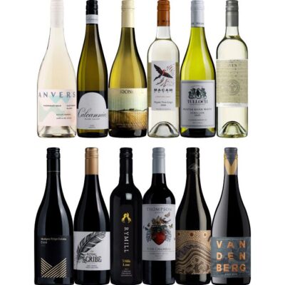 Classic Aussie Mixed Dozen, Australia multi-regional Mixed Red and White Wine Case, Wine Selectors