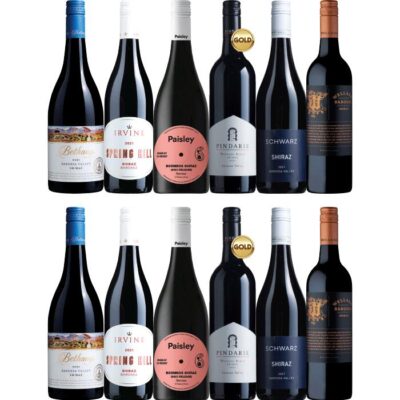 Barossa Shiraz Dozen, Barossa Valley Shiraz Wine Case, Wine Selectors