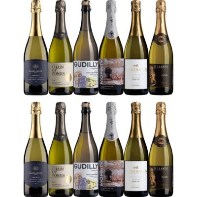 Shimmering Sparkling Dozen, Australia multi-regional Sparkling White Wine Case, Wine Selectors