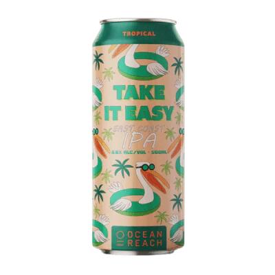Ocean Reach Take It Easy IPA 500ml Can - Case of 16