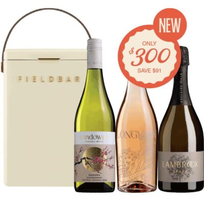 Fieldbar Drinks Box – Safari White with Gift Wines, Australia multi-regional Mixed Red and White Wine Pack, Wine Selectors Booze Buddie Fieldbar Drinks Box - Safari White with Gift Wines, Australia multi-regional Mixed Red and White Wine Pack, Wine Selectors