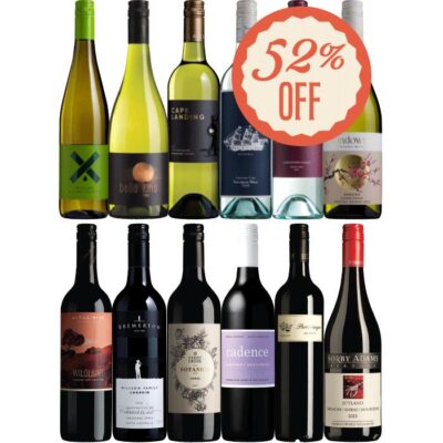 Festive Must Have Mixed Dozen, Australia multi-regional Mixed Red and White Wine Case, Wine Selectors Booze Buddie Festive Must Have Mixed Dozen, Australia multi-regional Mixed Red and White Wine Case, Wine Selectors
