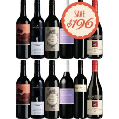 Festive Must Have Red Dozen, Australia multi-regional Mixed Red Wine Case, Wine Selectors Booze Buddie Festive Must Have Red Dozen, Australia multi-regional Mixed Red Wine Case, Wine Selectors