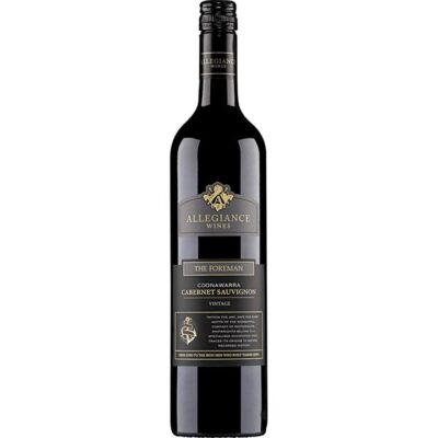 Allegiance Wines The Foreman Cabernet Sauvignon 2023, Coonawarra Cabernet Sauvignon, Wine Selectors Booze Buddie Allegiance Wines The Foreman Cabernet Sauvignon 2023, Coonawarra Cabernet Sauvignon, Wine Selectors