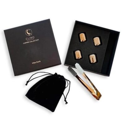Clinq Wine Pearls & Tongs Boxed | Sans Drinks