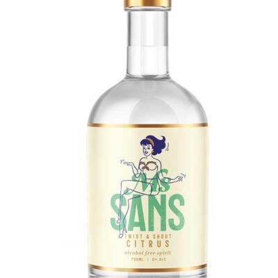 Ms Sans Twist & Shout Citrus Gin Substitute | Sans Drinks Booze Buddie Ms Sans Twist & Shout Citrus Gin Substitute | Sans Drinks