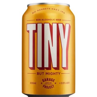Garage Project Tiny Non-Alcoholic Hazy IPA – 1x330mls | Sans Drinks Booze Buddie Garage Project Tiny Non-Alcoholic Hazy IPA - 1x330mls | Sans Drinks