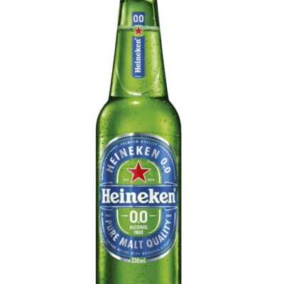 Heineken 00 Non Alcoholic Lager - 6x330mls | Sans Drinks