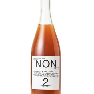 NON 2 Caramelised Pear & Kombu – 6x750ml | Sans Drinks Booze Buddie NON 2 Caramelised Pear & Kombu - 6x750ml | Sans Drinks