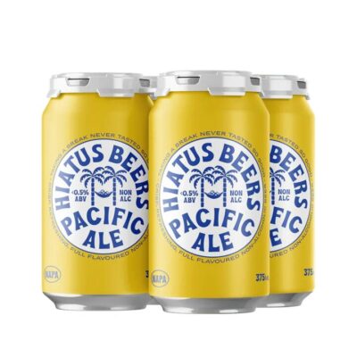 Hiatus Beers Non-Alcoholic Pacific Ale – 4x375mls | Sans Drinks Booze Buddie Hiatus Beers Non-Alcoholic Pacific Ale - 4x375mls | Sans Drinks
