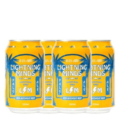 Lightning Minds Pale Ale – 4x330ml | Sans Drinks Booze Buddie Lightning Minds Pale Ale - 4x330ml | Sans Drinks