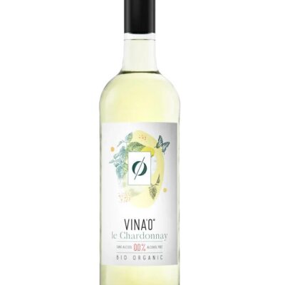 Vina 0 Le Chardonnay Alcohol-Free Organic White - 1x750mls | Sans Drinks