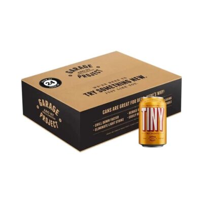 Garage Project Tiny Non-Alcoholic Hazy IPA – 24x330mls | Sans Drinks Booze Buddie Garage Project Tiny Non-Alcoholic Hazy IPA - 24x330mls | Sans Drinks