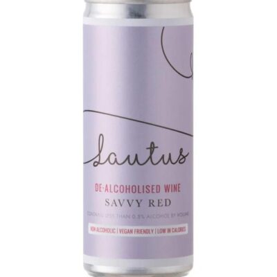 Lautus De-Alcoholised Savvy Red Can 250ml - 1x250mls | Sans Drinks