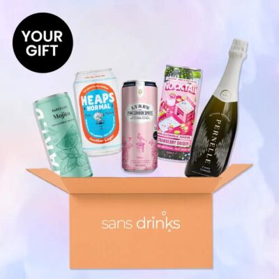 FREE Deluxe Sample Box | Sans Drinks Booze Buddie FREE Deluxe Sample Box | Sans Drinks