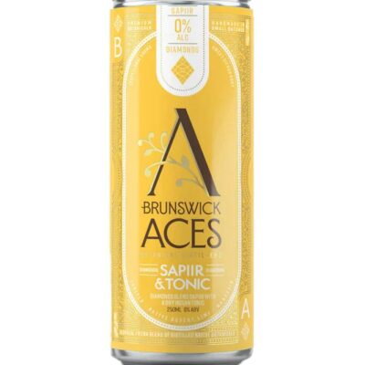 Brunswick Aces Diamonds Sapiir & Tonic RTDs - 1x250ml | Sans Drinks