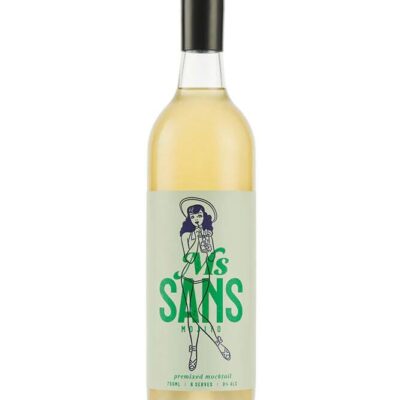 Ms Sans Non-Alcoholic Mojito Premixed | Sans Drinks Booze Buddie Ms Sans Non-Alcoholic Mojito Premixed | Sans Drinks