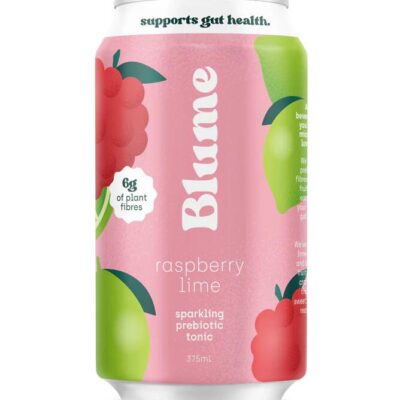 Blume Raspberry Lime Prebiotic Tonic - 1x375ml | Sans Drinks