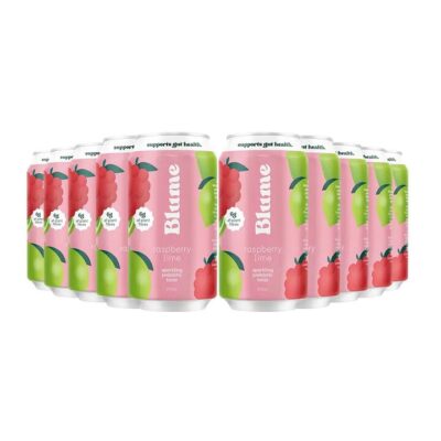 Blume Raspberry Lime Prebiotic Tonic - 12x375ml | Sans Drinks
