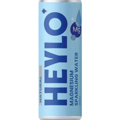 HEYLO Magnesium Sparkling Water Natural 300ml – 1x330ml | Sans Drinks Booze Buddie HEYLO Magnesium Sparkling Water Natural 300ml - 1x330ml | Sans Drinks