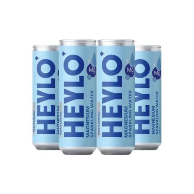 HEYLO Magnesium Sparkling Water Natural 300ml – 4x330ml | Sans Drinks Booze Buddie HEYLO Magnesium Sparkling Water Natural 300ml - 4x330ml | Sans Drinks