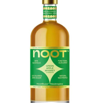 Noot Green Apple Whiskey Functional Spirit 700ml – 1x700ml | Sans Drinks Booze Buddie Noot Green Apple Whiskey Functional Spirit 700ml - 1x700ml | Sans Drinks