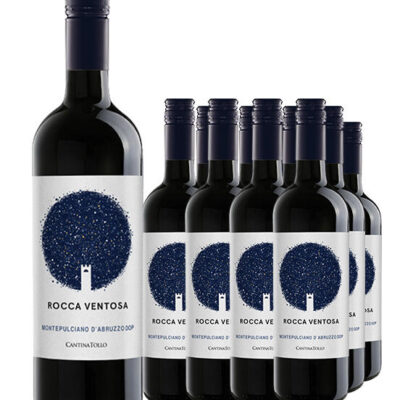 Cantina Tollo Rocca Ventosa Terre Di Chieti DOP Montepulciano D Abrusso 2024 Dozen