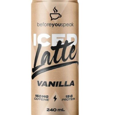 Before You Speak Iced Latte Vanilla - 12x240ml | Sans Drinks