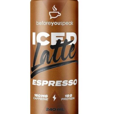Before You Speak Iced Latte Espresso - 12x240ml | Sans Drinks