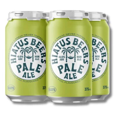 Hiatus Beers Non-Alcoholic Pale Ale – 4x375ml | Sans Drinks Booze Buddie Hiatus Beers Non-Alcoholic Pale Ale - 4x375ml | Sans Drinks
