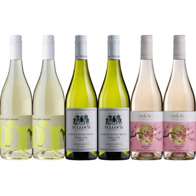 Selector Food & Wine White 6-pack, Australia multi-regional Mixed White Wine Pack, Wine Selectors Booze Buddie Selector Food & Wine White 6-pack, Australia multi-regional Mixed White Wine Pack, Wine Selectors