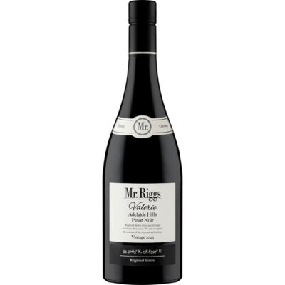 Mr Riggs Valerie Pinot Noir 2023, Adelaide Hills Pinot Noir, Wine Selectors Booze Buddie Mr Riggs Valerie Pinot Noir 2023, Adelaide Hills Pinot Noir, Wine Selectors
