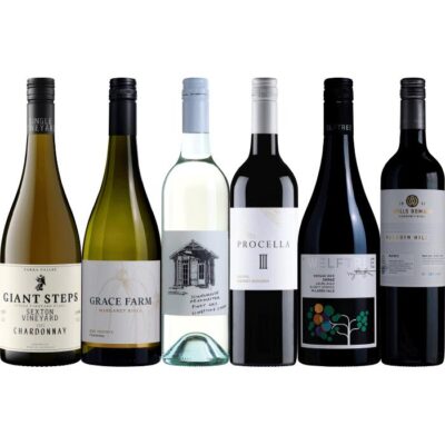 Luxury Mixed 6-pack, Australia multi-regional Mixed Red and White Wine Pack, Wine Selectors Booze Buddie Luxury Mixed 6-pack, Australia multi-regional Mixed Red and White Wine Pack, Wine Selectors