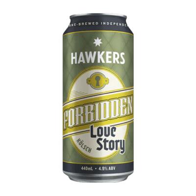 Hawkers Forbidden Love Story Kolsch 440ml Can - Pack of 4