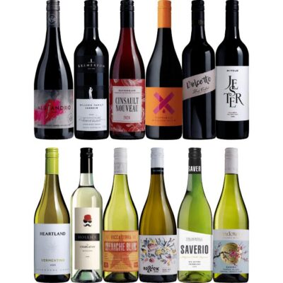 Adventurous Alternatives Mixed Dozen, Australia multi-regional Mixed Red and White Wine Case, Wine Selectors Booze Buddie Adventurous Alternatives Mixed Dozen, Australia multi-regional Mixed Red and White Wine Case, Wine Selectors
