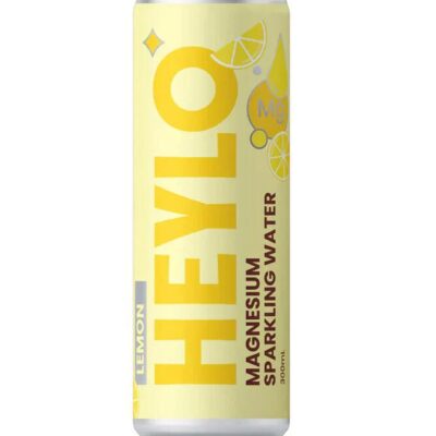 HEYLO Magnesium Sparkling Water Lemon 300ml – 1x300ml | Sans Drinks Booze Buddie HEYLO Magnesium Sparkling Water Lemon 300ml - 1x300ml | Sans Drinks