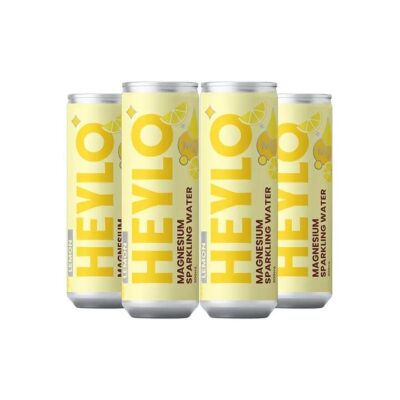 HEYLO Magnesium Sparkling Water Lemon 300ml – 4x300ml | Sans Drinks Booze Buddie HEYLO Magnesium Sparkling Water Lemon 300ml - 4x300ml | Sans Drinks