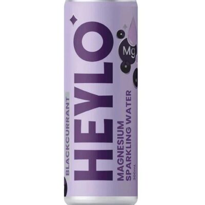 HEYLO Magnesium Sparkling Water Blackcurrant 300ml – 1x300ml | Sans Drinks Booze Buddie HEYLO Magnesium Sparkling Water Blackcurrant 300ml - 1x300ml | Sans Drinks