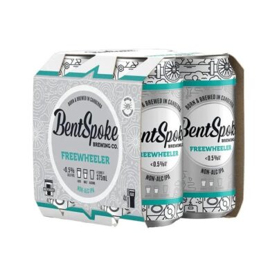 BentSpoke FreeWheeler Non Alc IPA - 4x375mls | Sans Drinks