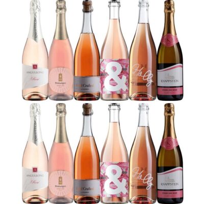 Festive Sparkling Rosé Dozen, Australia multi-regional Sparkling Rose Wine Case, Wine Selectors