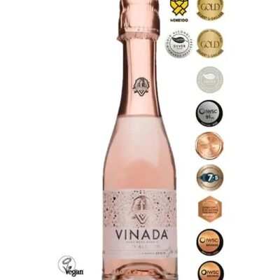 Vinada Sparkling Rosé 200ml Piccolo - 1x200ml | Sans Drinks