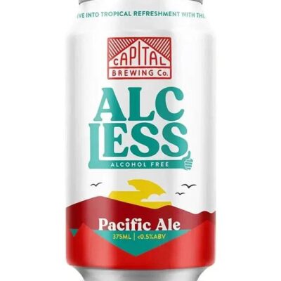 Capital Brewing Alc-Less Pacific Ale - 1x375mls | Sans Drinks